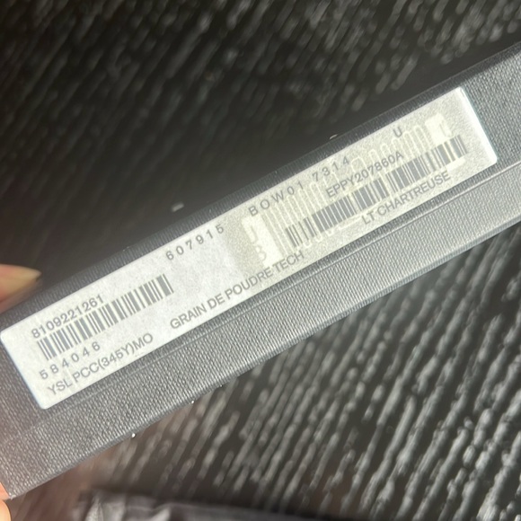 YSL Saint Laurent Black Cassandre Nero Card Holder - Picture 6 of 6